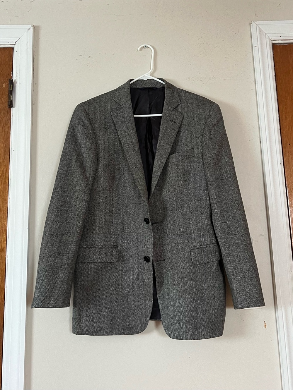 Brooks Brothers 100% Wool Gray Blazer
